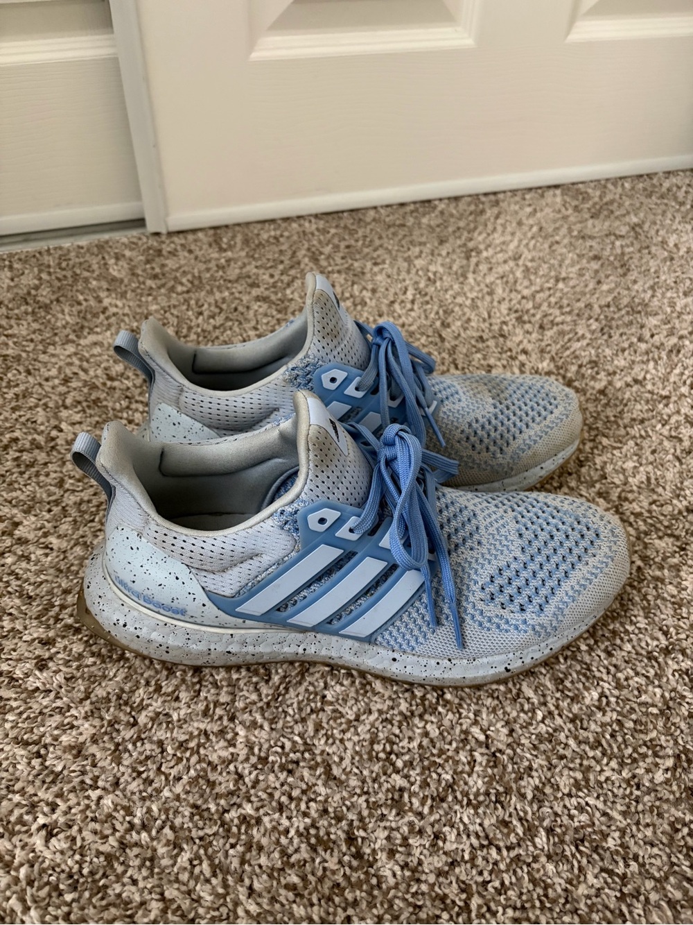 Adidas Ultraboost 1.0 Light Blue Knit Sneaker Size 7.5 Men’s